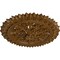 Ekena Millwork Lariah Ceiling Medallion (Fits Canopies up to 1 3/8"), 24 3/4"OD 1 3/8"ID x 3 1/4"P, Smokey Topaz CM24LASTF - alternate 4